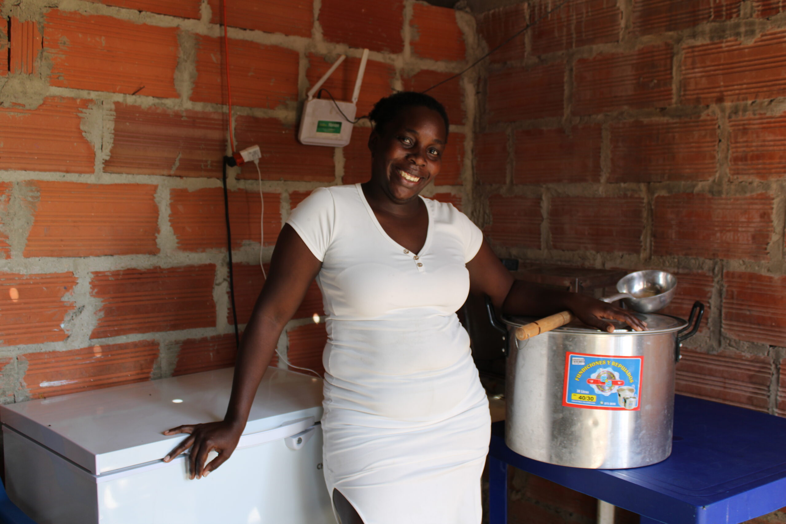 Greimi con el capital semilla que recibió